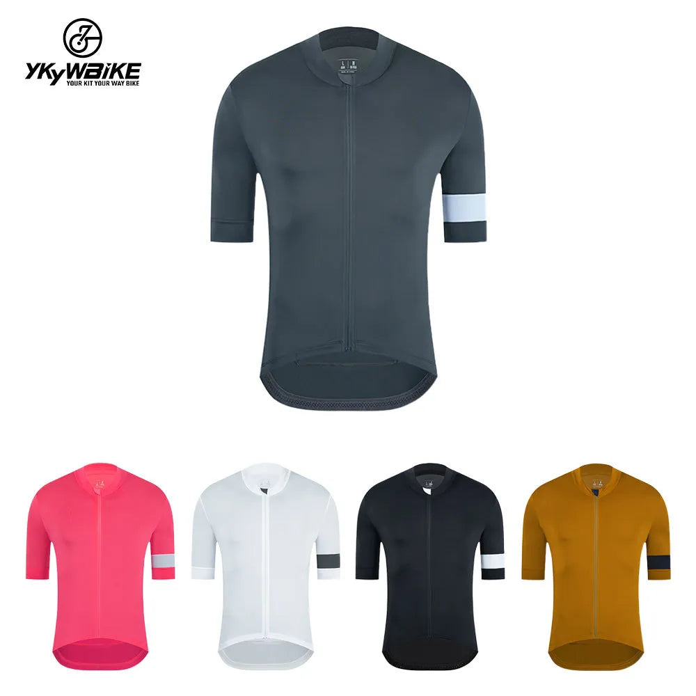 Simple Matching 2022 Cycling Jersey Pro team Summer Short Sleeve Man Downhill MTB Bicycle Clothing Ropa Ciclismo Maillot Quick Dry Bike Shirt