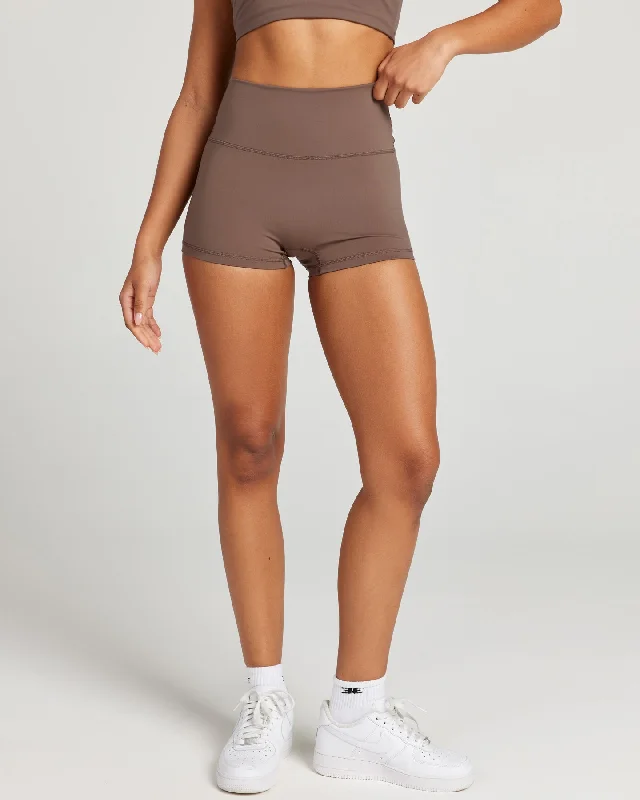 Classic And Versatile Aura SF Micro Shorts - Mushroom