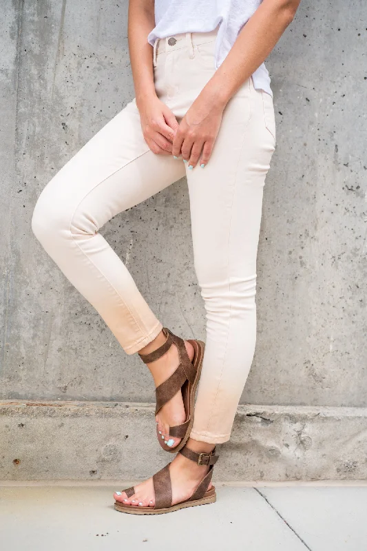 Elegant And Simple Thinkable High Rise Ombre Skinny