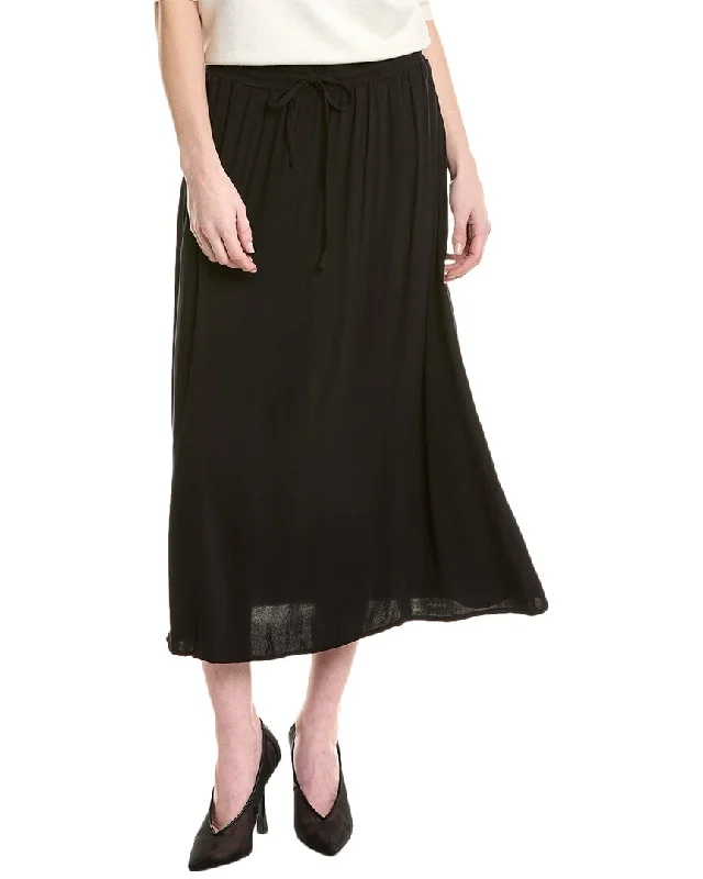 Slightly Flared Design Chaser Heirloom Woven Darby Midi Skirt