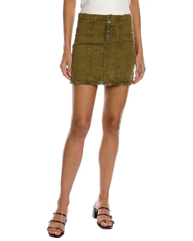 Fashion Elements Chaser Vintage Canvas Mini Skirt