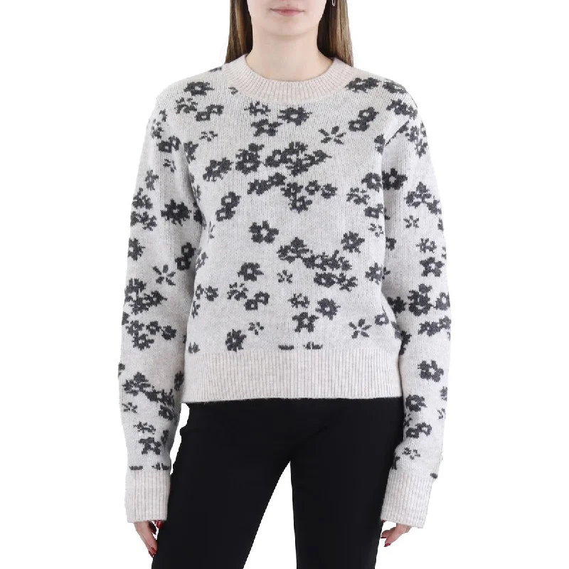 Warm And Comfortable Womens Crewneck Shirt Pullover Sweater