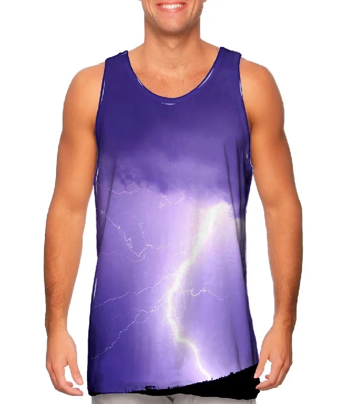 New Autumn And Winter Styles Lightning Strike Purple