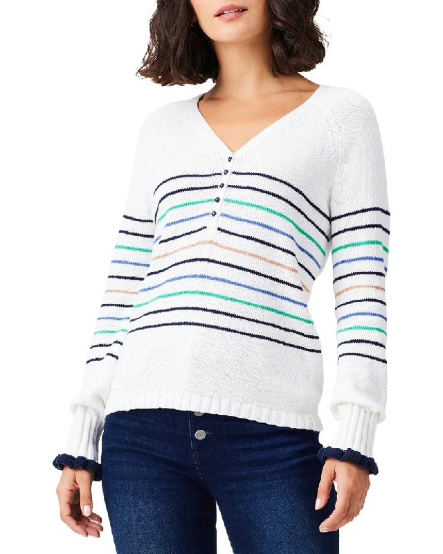 Cute Style NIC+ZOE Maritime Stripe Sweater