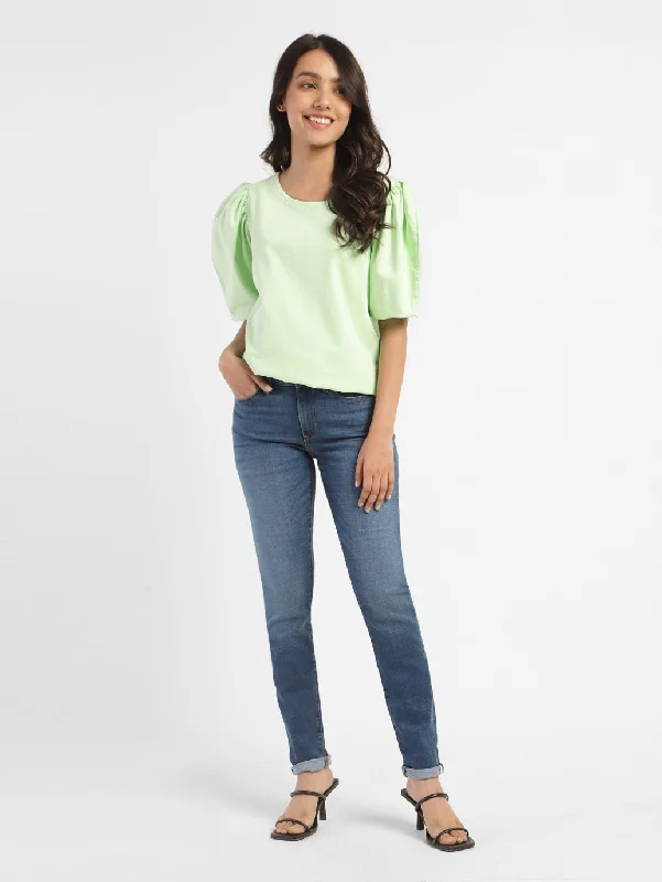 Elegant And Casual Women's Mid Rise 711 Skinny Fit Jeans