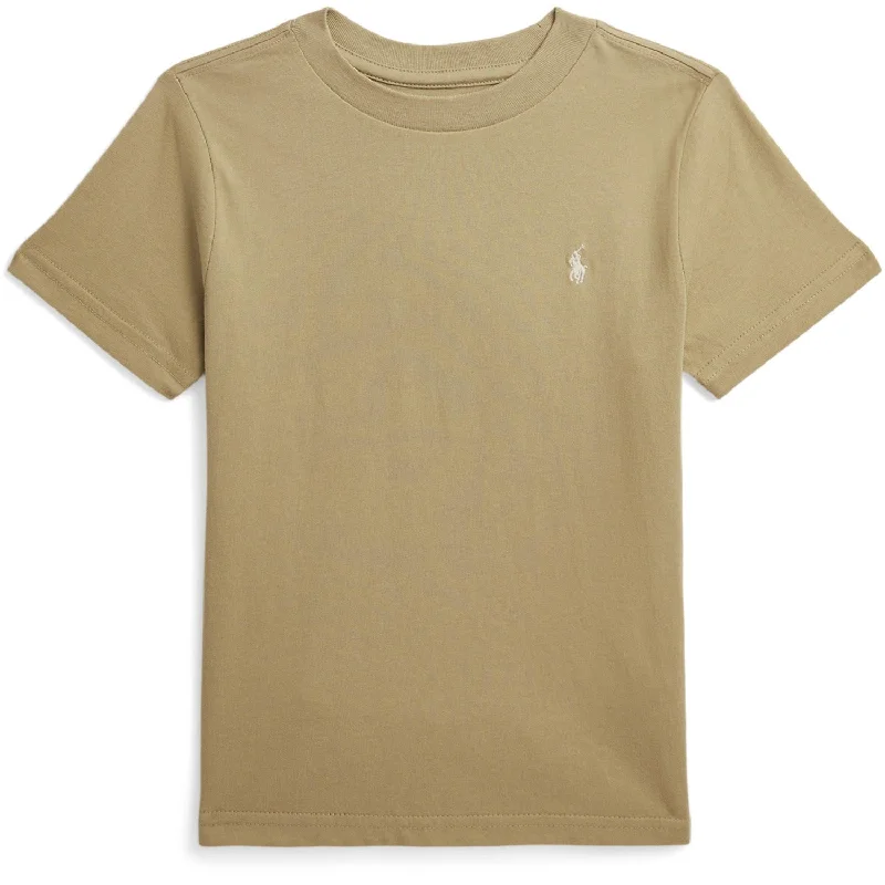 Short Design Polo Ralph Lauren Classic Khaki T-Shirt