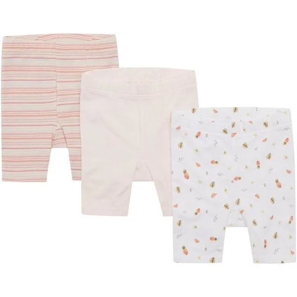 Exclusive Customization Hust & Claire Baby White Labika Shorts 3-pack