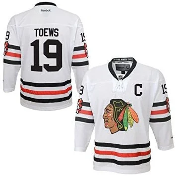 Unique Design Jonathan Toews #19 Chicago Blackhawks Winter Classic Youth Premier NHL Reebok Jersey