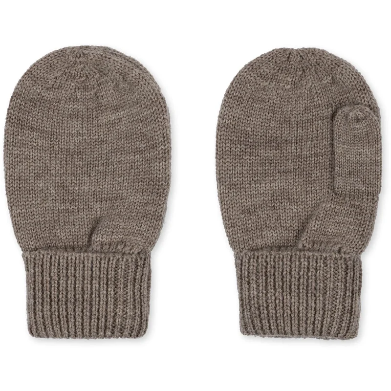 Fresh And Simple Konges Sløjd Soft Brown Louli Mittens