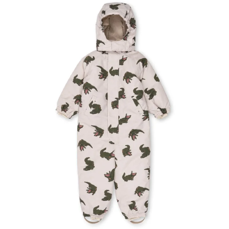 College Style Konges Sløjd Crocodile Nohr Snowsuit Print