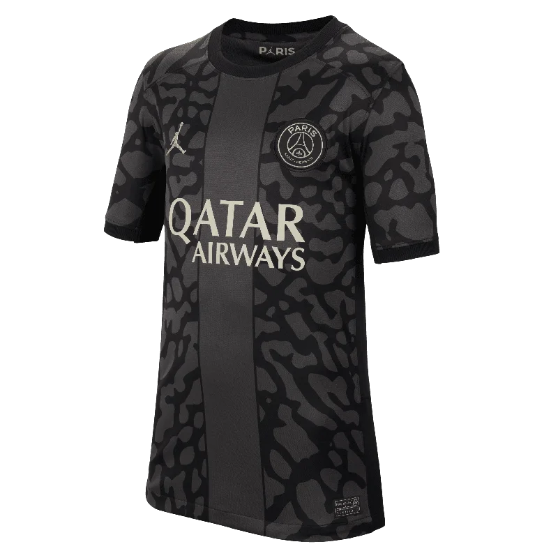 Luxury And Elegant Jordan Youth Paris Saint-Germain Stadium Third Dri-FIT Soccer Jersey 2023/24