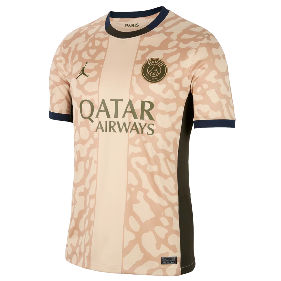 Wearable At Home Or Out Jordan Men's Paris Saint-Germain Match 4th Dri-FIT ADV Soccer Jersey 2023/24