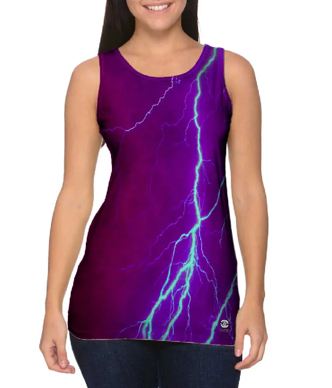 Eye-catching Personality Lightning Storm Maroon