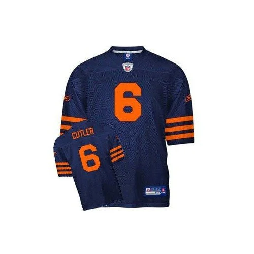 Advanced Customization Jay Cutler #6 Chicago Bears Reebok NFL Youth Blue 1940s Authentic Throwback NFL Jersey