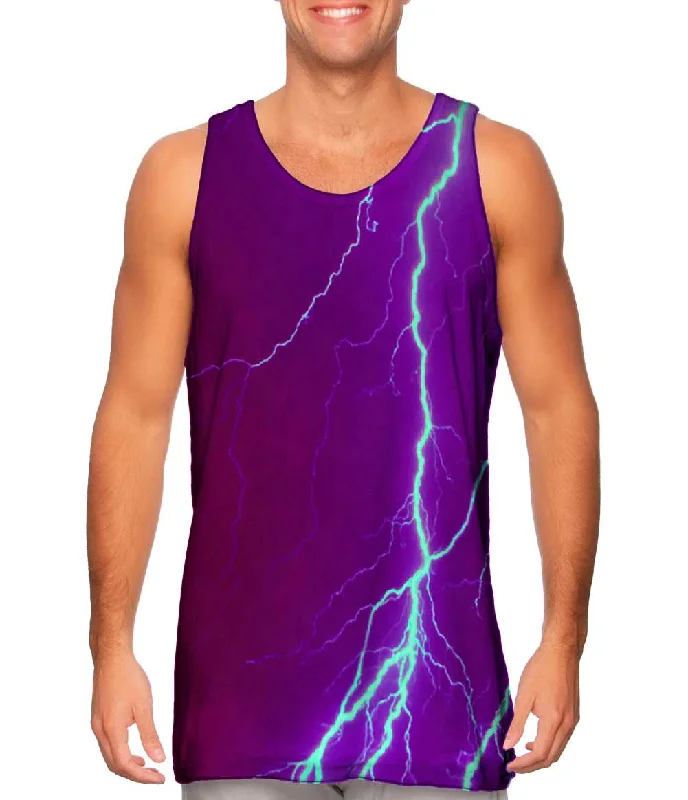 Stretch Design Lightning Storm Maroon