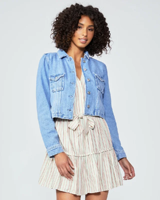 Casual Street Cropped Denim Pacey Jacket