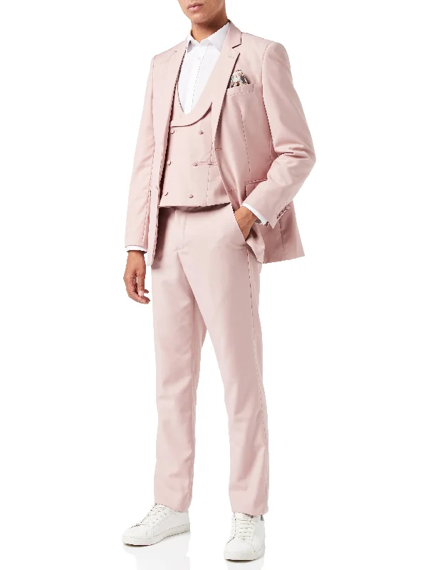 Noble And Elegant LETE - Pink Summer Wedding Suit