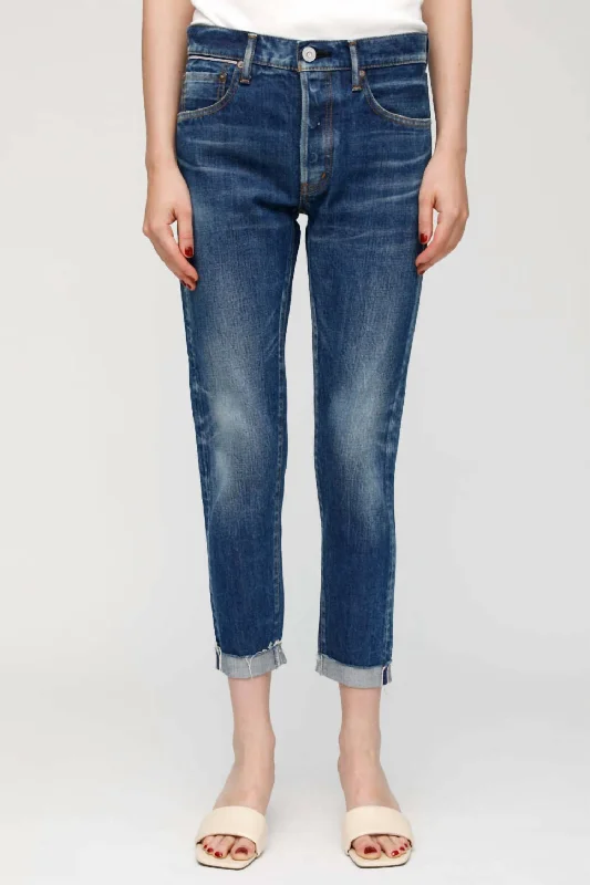 Sexy Fun Wilbur Tapered Mid-Rise Jean In Blue