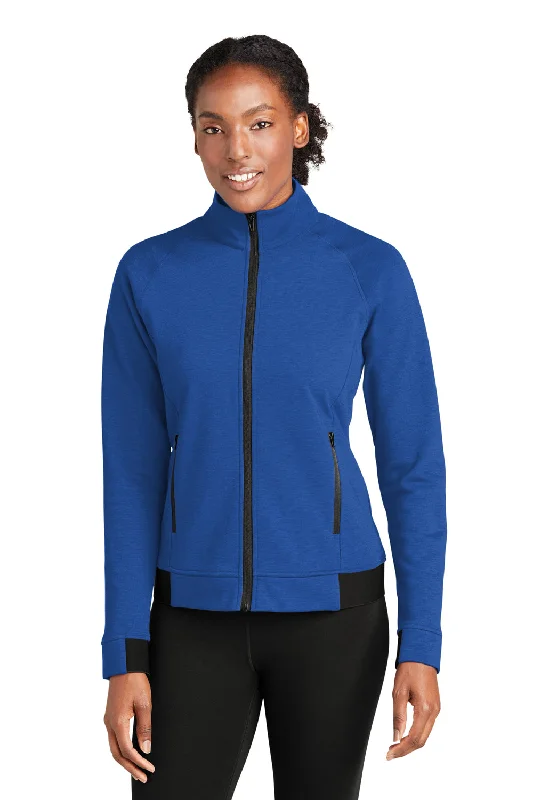 Urban Sense Sport-Tek Womens Strive PosiCharge Full Zip Jacket - True Royal Blue