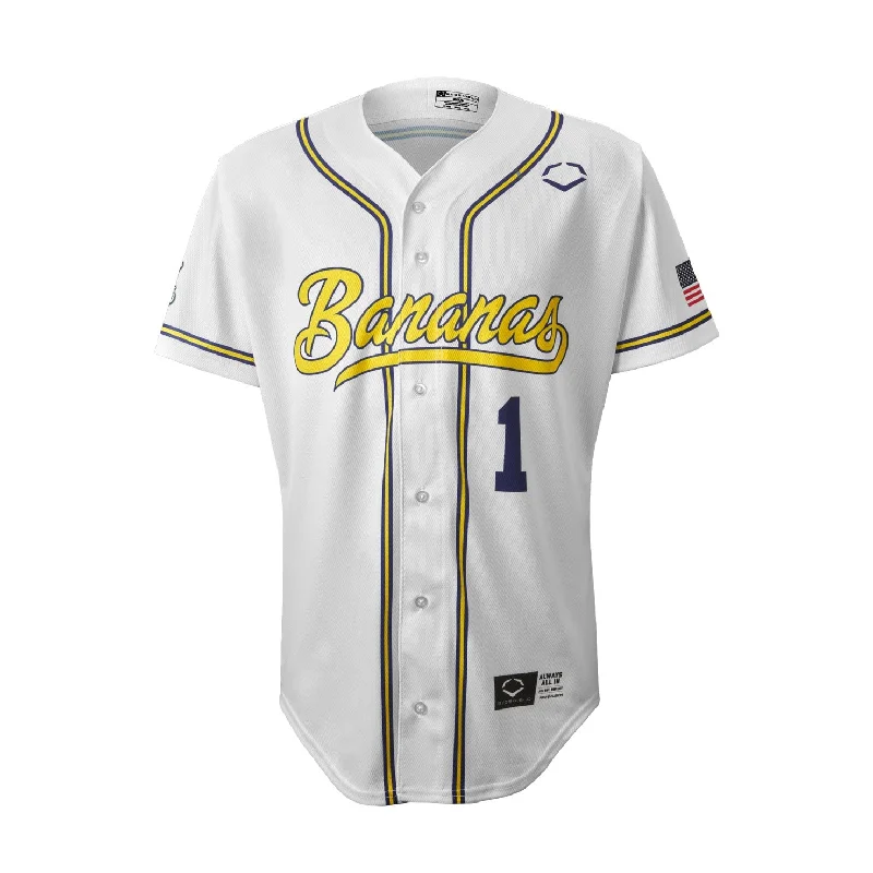 Carefree YOUTH Bananas EvoShield Jersey - White