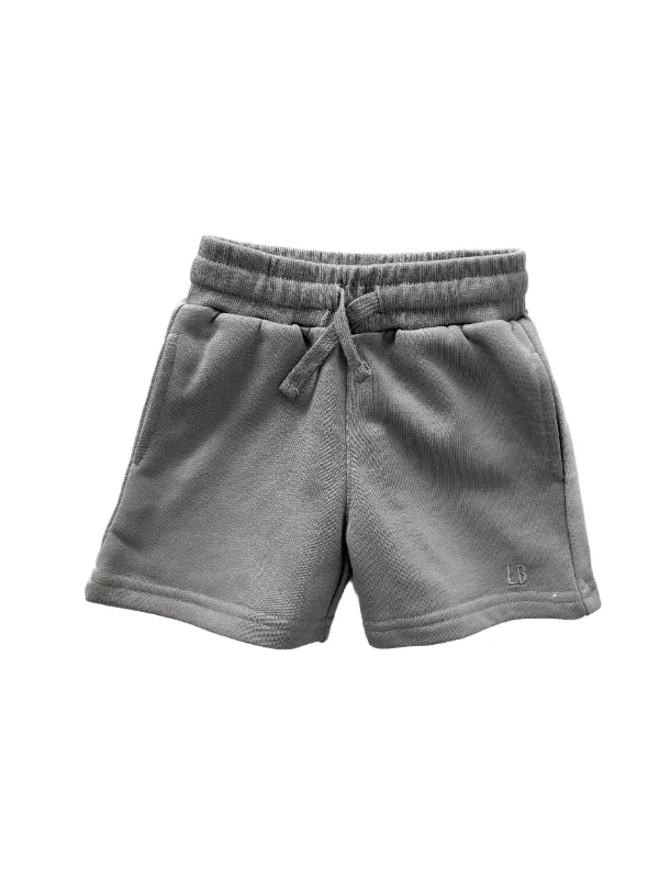 Classic And Versatile Boy's Sweatshort - Charcoal