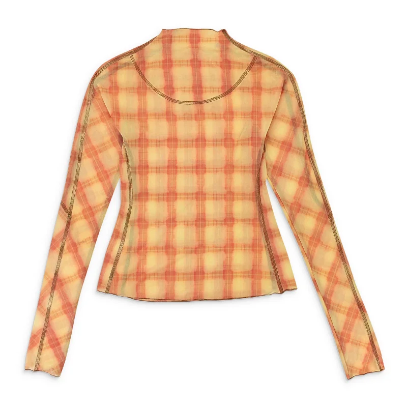 Retro Fashion HALCYON RED YELLOW SWEATER