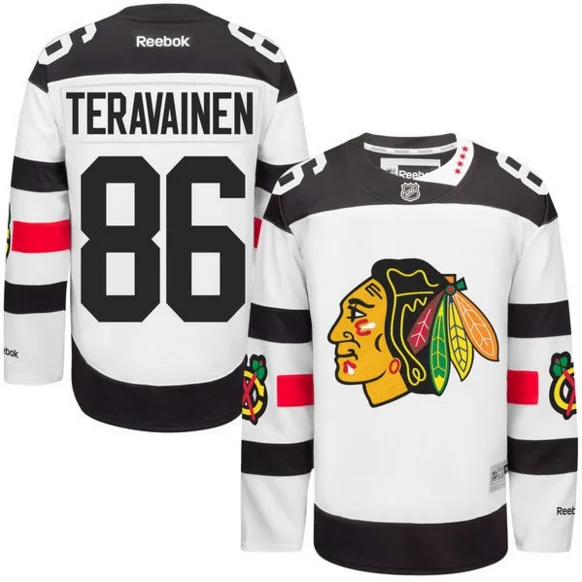 Simple Style Teuvo Teravainen #86 Chicago Blackhawks NHL Reebok Youth 2016 Stadium Series Premier Jersey