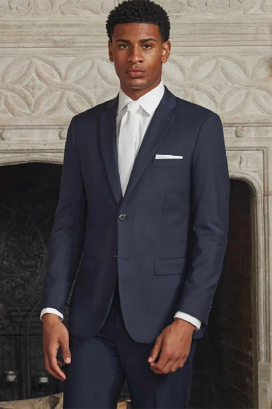 High-end Design "Athens" Navy Suit Jacket (Separates)