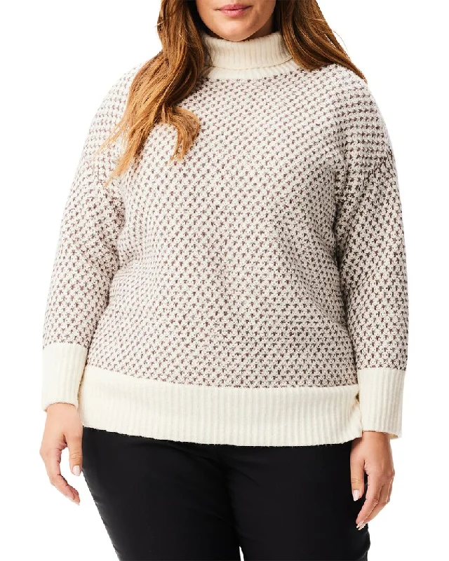 Lively And Youthful NIC+ZOE Plus Cozy Spot Sweater