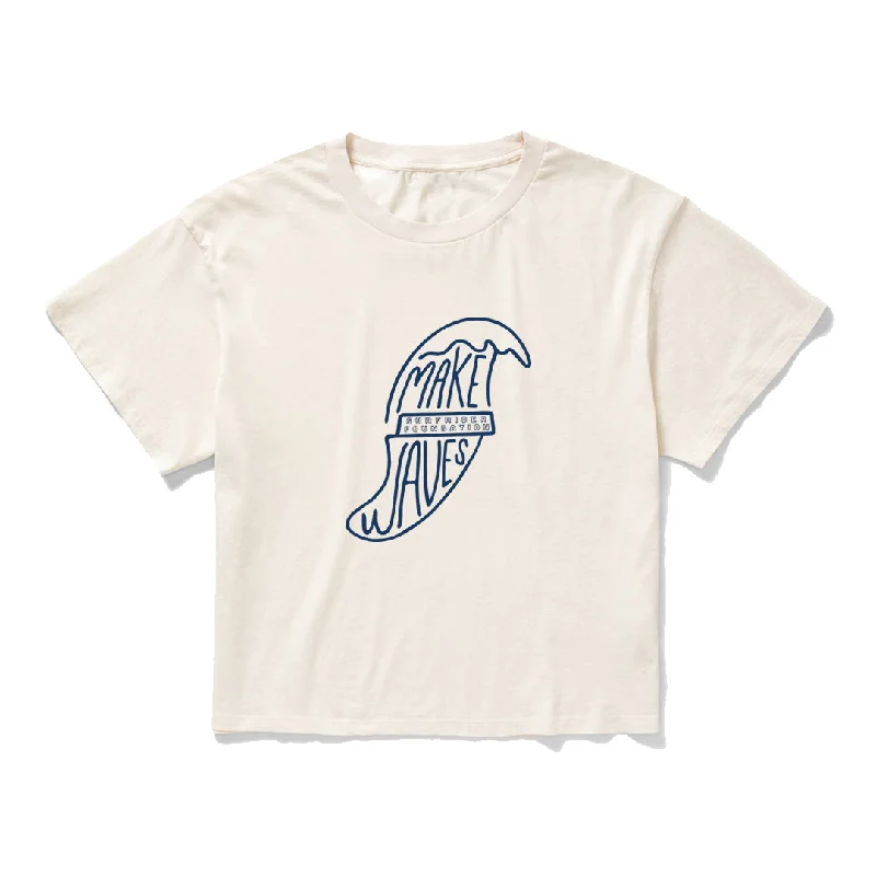 Spring Fashion Womens Make Waves Tee