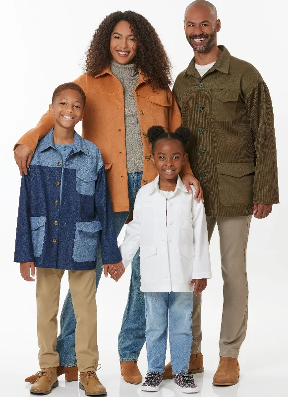 High Street Style Butterick Child/Teen/Adult Jackets B7016