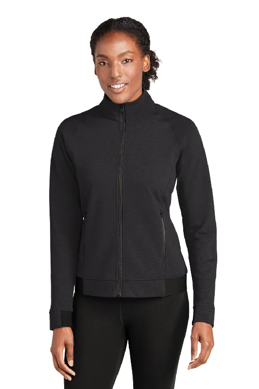 Elegant And Casual Sport-Tek Womens Strive PosiCharge Full Zip Jacket - Black