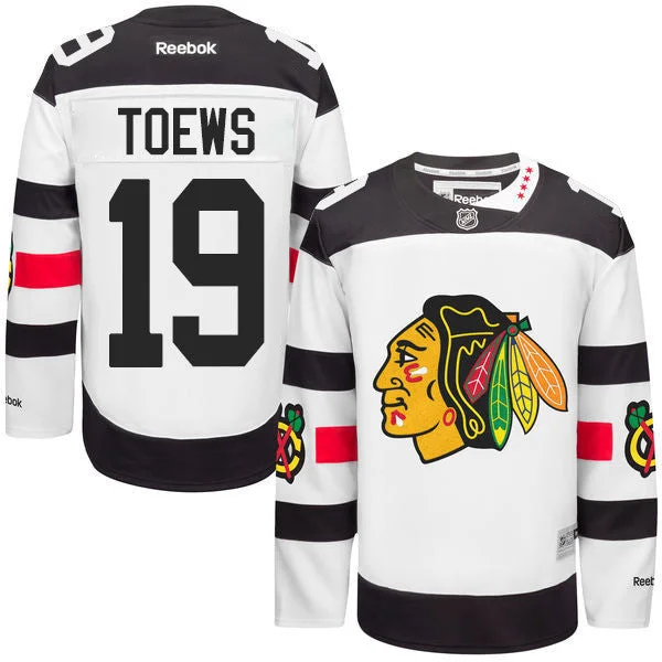 Lazy Style Jonathan Toews #19 Chicago Blackhawks NHL Reebok Adult 2016 Stadium Series Premier Jersey