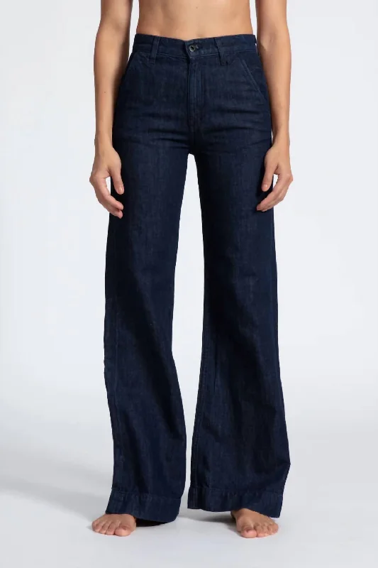 Exclusive Customization Denim Trouser Jean In Indigo