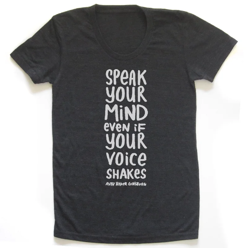 Ethnic Style Speak Your Mind  (RBG) : Women's Tee or V-neck