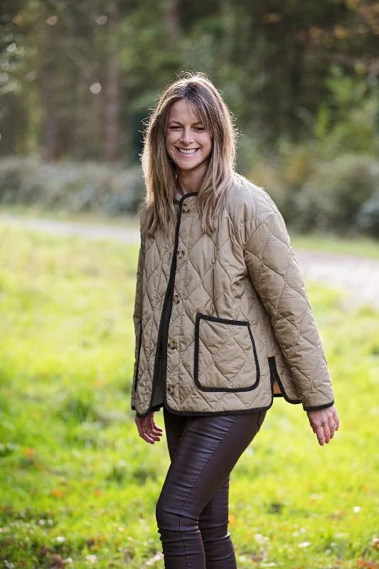 Comfortable And Cold-proof The Grace Quilted Jacket