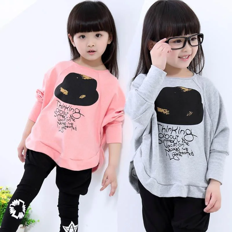 Stunning Fashion 4-7Y Girls Girl Blouse For Girls Long Sleeve Shirts Spring & Autumn Fashion Shirt Kids Clothes