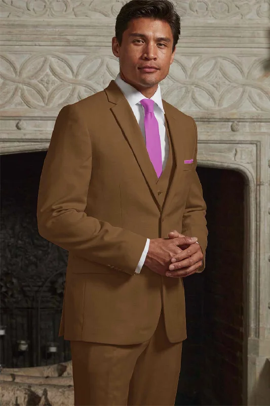 Casual Style "Athens" Camel Suit Jacket (Separates)