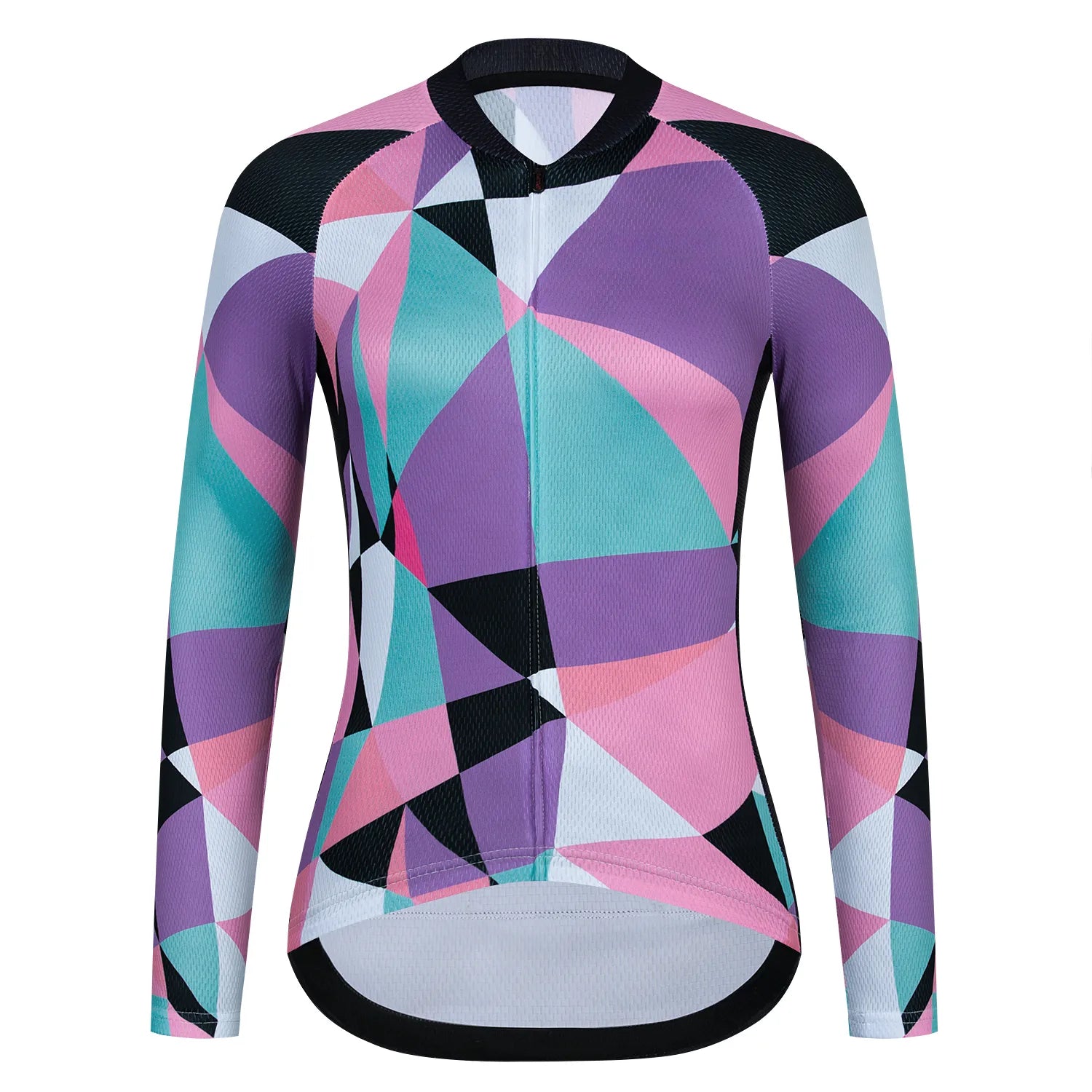 Elegant And Casual Cycling Jersey Women Bike Shirts Top Breathable Quick Dry Pink Summer Long Sleeve Sport Cycle Bicycle Clothing