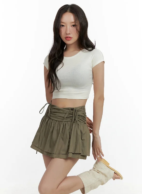 Sexy Fun Basic Cotton Crop Top CL410