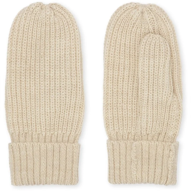 French Retro Konges Sløjd Almond Milk Vitum Mittens