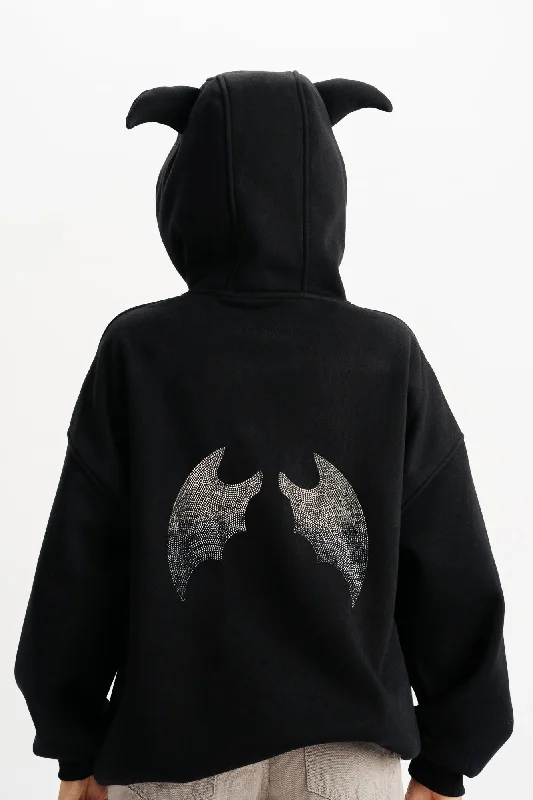 Urban Sense Black Sweatshirt