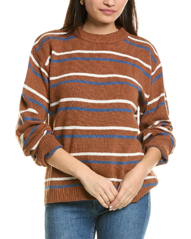 Double-sided Wear Madison Miles Dropped-Shoulder Sweater