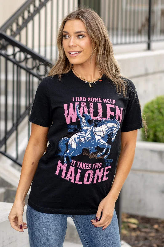 Retro Fashion Wallen Malone Graphic Tee