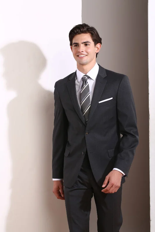 Unique Design "Athens" Charcoal Suit Jacket (Separates)