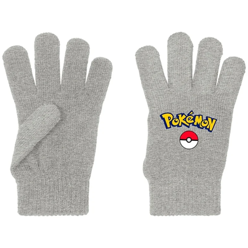 Sports Fashion Name it Grey Melange Skjalm Pokemon Magic Mittens