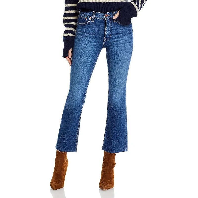 Boutique Recommendation Madewell Womens HighRise Cropped Bootcut Jeans