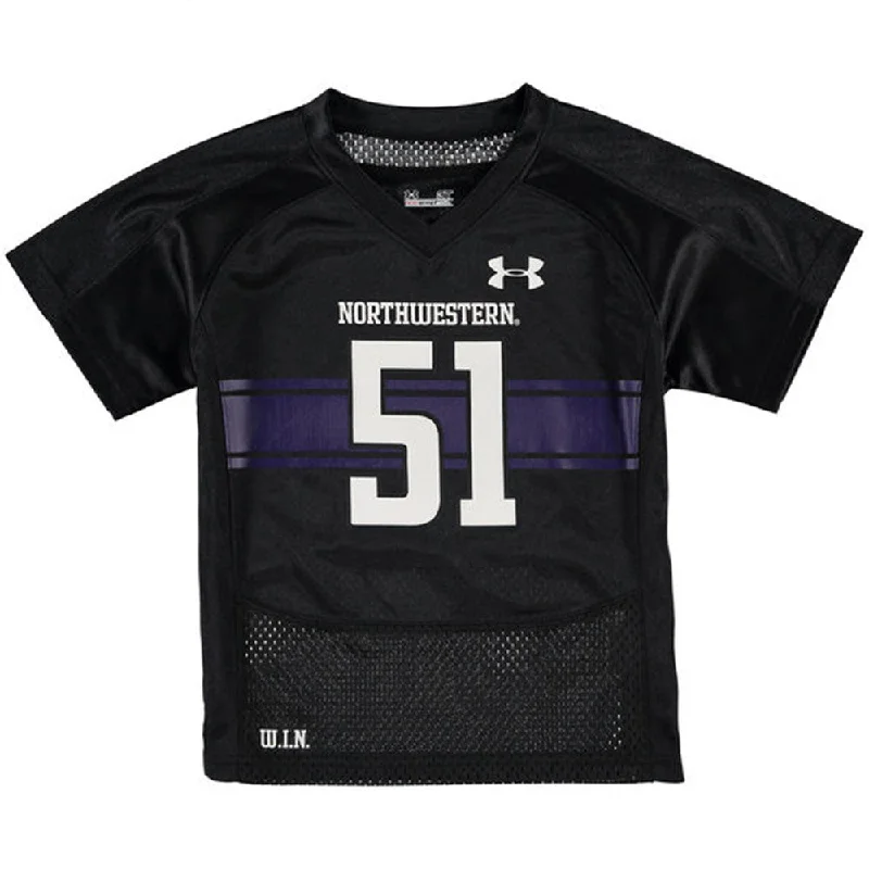 Sweet Style Northwestern Wildcats #51 Under Armour Purple Replica Football Jersey