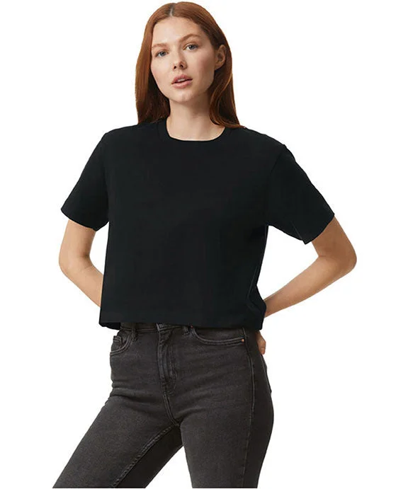 Light And Breathable 102AM - American Apparel Ladies Fine Jersey Boxy T-Shirt