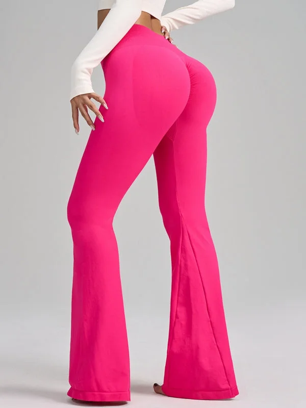 Double-sided Wear ZASUWA Female Flare Scrunch Bum Leggings